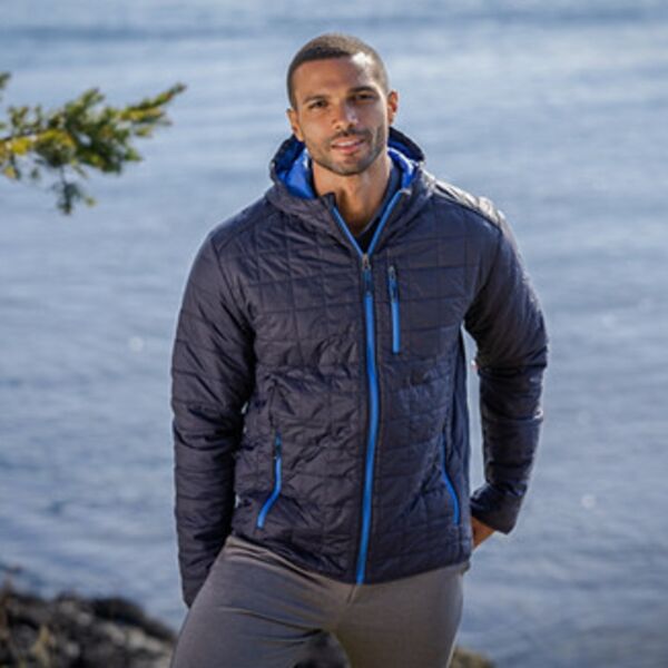 Cutter & Buck Rainier Primaloft Eco Mens Full Zip Hooded Jacket Thumbnail