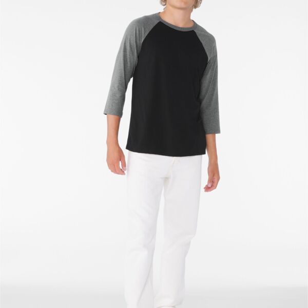 Canvas Unisex 3/4 Sleeve Baseball Tee Thumbnail